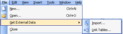 MS Access Linked Tables